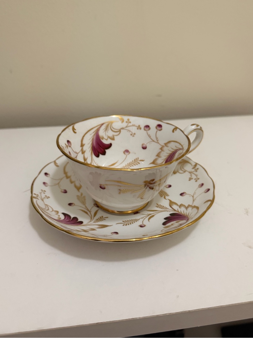 Antique Grosvenor Merlin Cup & Saucer